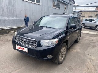 2008 Toyota Highlander II (XU40), чёрный, 1600000 рублей, вид 1
