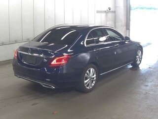 2019 Mercedes-Benz C-Класс 180 IV (W205) Рестайлинг, синий, 1800000 рублей, вид 3