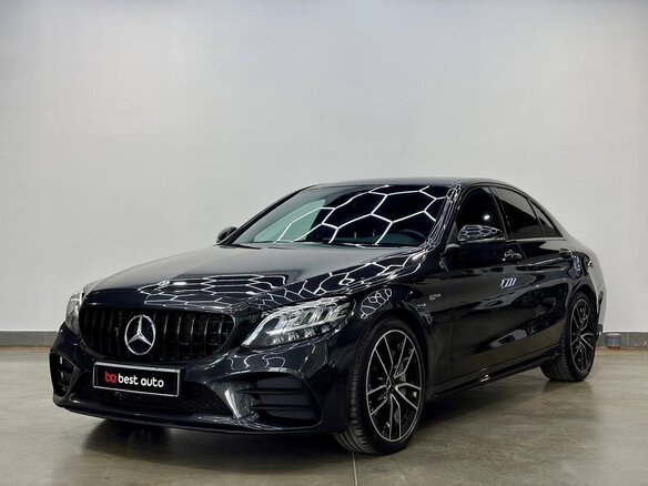 2020 Mercedes-Benz C-Класс AMG 43 AMG IV (W205) Рестайлинг, серый, 3990000 рублей