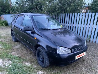 2010 Lada (ВАЗ) Kalina I, чёрный, 115000 рублей, вид 2