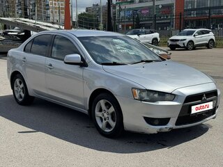 2010 Mitsubishi Lancer X, серебристый, 560000 рублей, вид 3