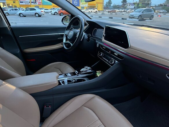 2022 Hyundai Sonata VIII (DN8), синий, 2300000 рублей - вид 14