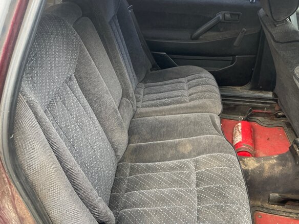 1990 Volkswagen Passat B3, пурпурный, 140000 рублей - вид 5