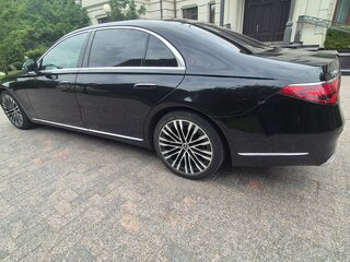 2021 Mercedes-Benz S-Класс 450 Long 4MATIC VII (W223), чёрный, 6400000 рублей, вид 5
