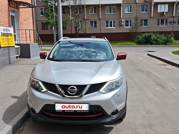2017 Nissan Qashqai II, серебристый, 1490000 рублей