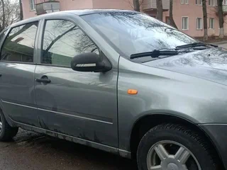 2008 Lada (ВАЗ) Kalina I, серый, 140000 рублей, вид 5
