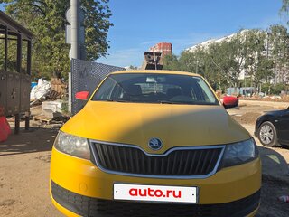 2018 Skoda Rapid I Рестайлинг, жёлтый, 580000 рублей, вид 1