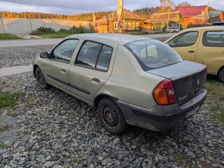 2002 Renault Symbol I Рестайлинг, зелёный, 135000 рублей, вид 3