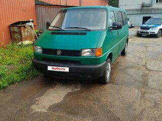 1998 Volkswagen Transporter Long T4, зелёный, 850000 рублей, вид 1