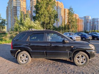 2007 Kia Sportage II, чёрный, 945000 рублей, вид 4