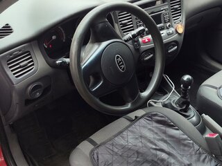2009 Kia Rio II Рестайлинг, красный, 510000 рублей, вид 4
