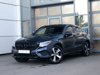 2017 Mercedes-Benz GLC Coupe 220 d I (C253), синий, 2990000 рублей, вид 1