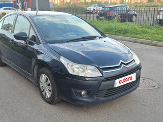 2009 Citroen C4 I Рестайлинг, синий, 320000 рублей, вид 3