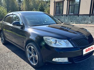 2012 Skoda Octavia II (A5) Рестайлинг, чёрный, 950000 рублей, вид 2