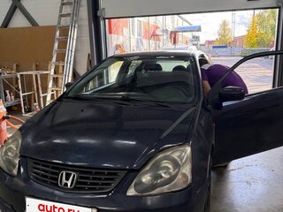 2001 Honda Civic VII, чёрный, 210000 рублей, вид 3