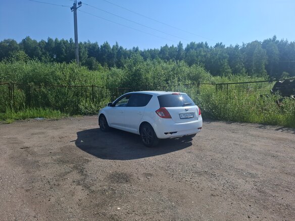 2012 Kia Ceed I Рестайлинг, белый - вид 1