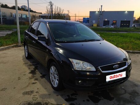 2007 Ford Focus II, чёрный, 370000 рублей, вид 4