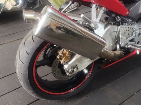 2004 Honda CBR 954RR Fireblade, красный, 500000 рублей, вид 2