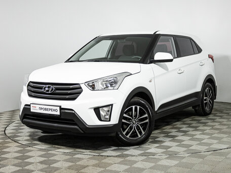 2017 Hyundai Creta I, белый, 1339700 рублей, вид 1