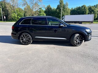2018 Audi Q7 II (4M), чёрный, 3950000 рублей, вид 2