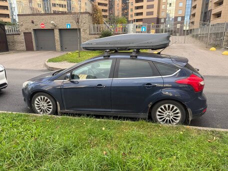 2011 Ford Focus III, синий, вид 5