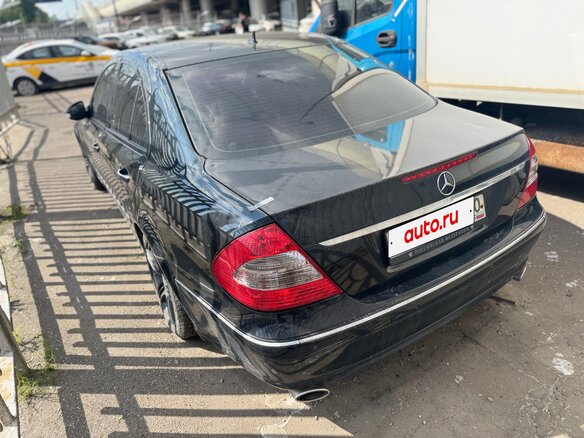2008 Mercedes-Benz E-Класс 230 III (W211, S211) Рестайлинг, чёрный, 712800 рублей - вид 5
