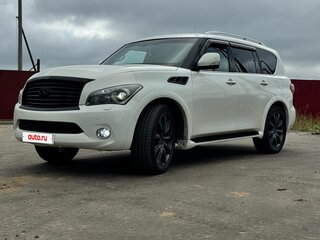 2013 Infiniti QX56 II, белый, 1700000 рублей, вид 2