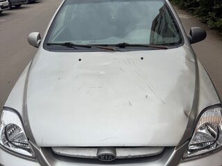 2003 Kia Rio I Рестайлинг, серебристый, 184000 рублей, вид 1