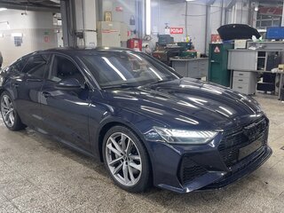 2018 Audi A7 55 TFSI II (4K), синий, 4500000 рублей, вид 2