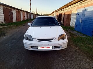 1996 Honda Civic VI, белый, 215000 рублей, вид 2