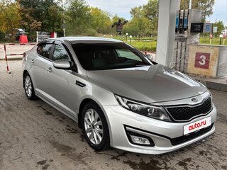 2014 Kia Optima III Рестайлинг, серебристый, 1680000 рублей, вид 3