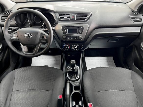 2013 Kia Rio 5-speed III, голубой, 745000 рублей - вид 9