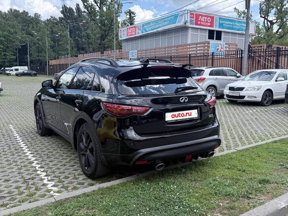 2013 Infiniti FX FX37 II (S51) Рестайлинг, чёрный - вид 1