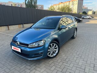 2014 Volkswagen Golf VII, синий, 1250000 рублей, вид 1