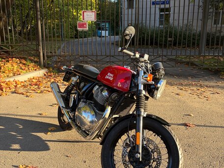 2022 Royal Enfield Continental GT, красный, 530000 рублей, вид 2