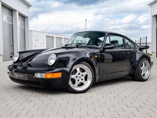 1992 Porsche 911 Turbo III (964), чёрный, 28000000 рублей, вид 1
