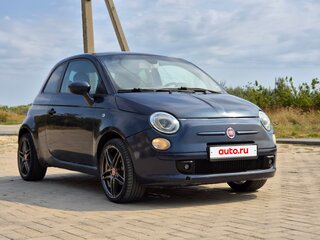 2008 Fiat 500 II, синий, 750000 рублей, вид 3