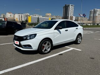 2020 Lada (ВАЗ) Vesta I, белый, 995000 рублей, вид 2