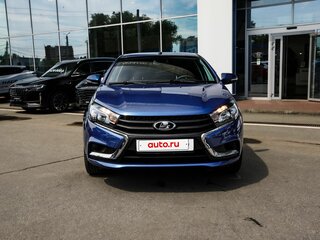 2022 Lada (ВАЗ) Vesta I, синий, 1130000 рублей, вид 4