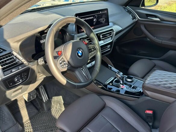2022 BMW X4 20i II (G02) Рестайлинг, серый, 7200000 рублей - вид 7