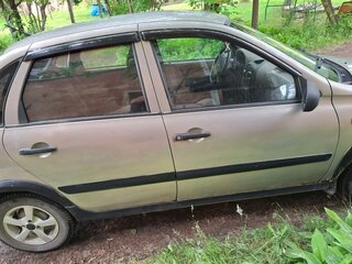 2006 Lada (ВАЗ) Kalina I, бежевый, 120000 рублей, вид 4