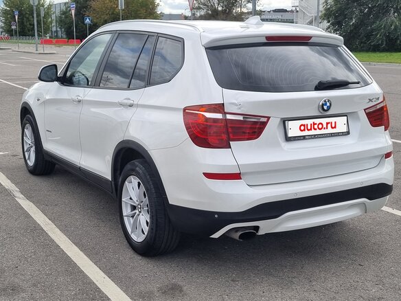 2014 BMW X3 20i xDrive II (F25) Рестайлинг, белый, 1699000 рублей - вид 6