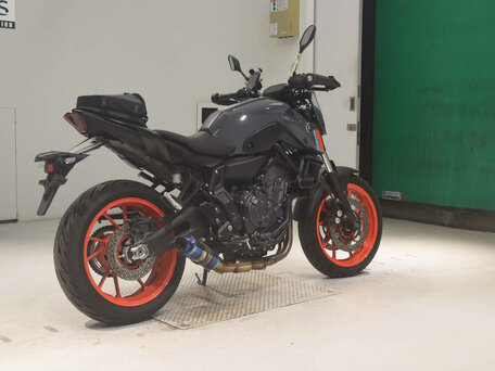 2021 Yamaha MT-07 (FZ-07), серый, 820000 рублей, вид 5
