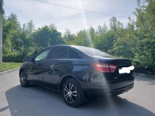 2019 Lada (ВАЗ) Vesta I, чёрный, 980000 рублей, вид 3