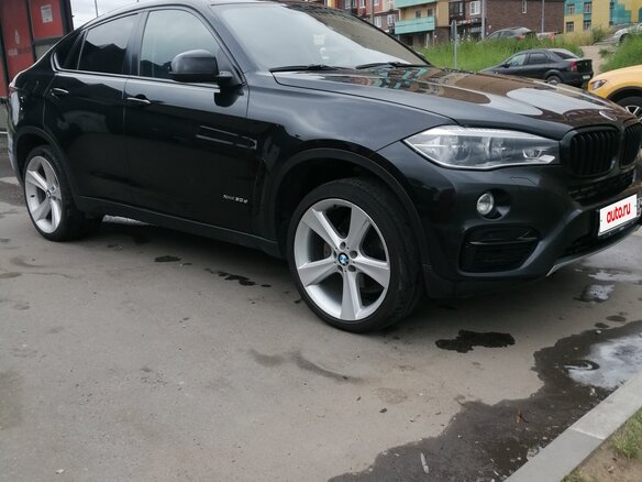 2015 BMW X6 30d II (F16), чёрный - вид 2
