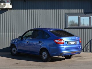 2019 Lada (ВАЗ) Granta I Рестайлинг, синий, 599999 рублей, вид 4