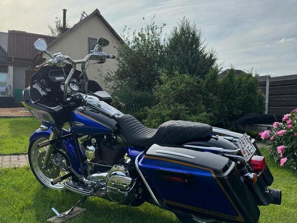 2007 Harley-Davidson CVO Road Glide, синий, 1000000 рублей - вид 13