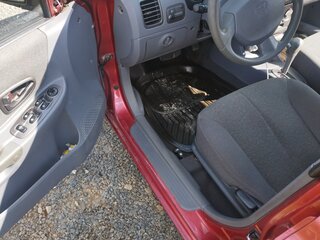 2004 Hyundai Accent ТагАЗ II, красный, 325000 рублей, вид 5