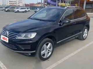 2016 Volkswagen Touareg II Рестайлинг, чёрный, 3100000 рублей, вид 4