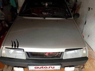 2001 Lada (ВАЗ) 21099, серебристый, 170000 рублей, вид 2